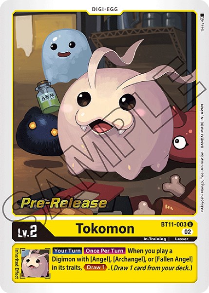 Tokomon [BT11-003] [Dimensional Phase Pre-Release Promos] - Just $0.30! Shop now at Retro Gaming of Denver