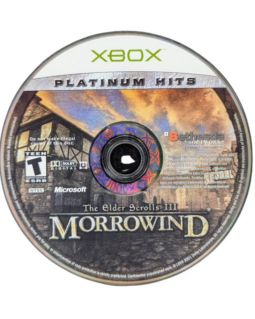 The Elder Scrolls III: Morrowind [Platinum Hits] — Xbox (XBOX) - for just $12.99! 