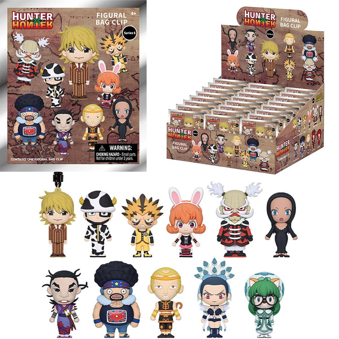 Hunter x Hunter Series 6 3D Foam Blind Bag Clip by Monogram - for just $8.99! 