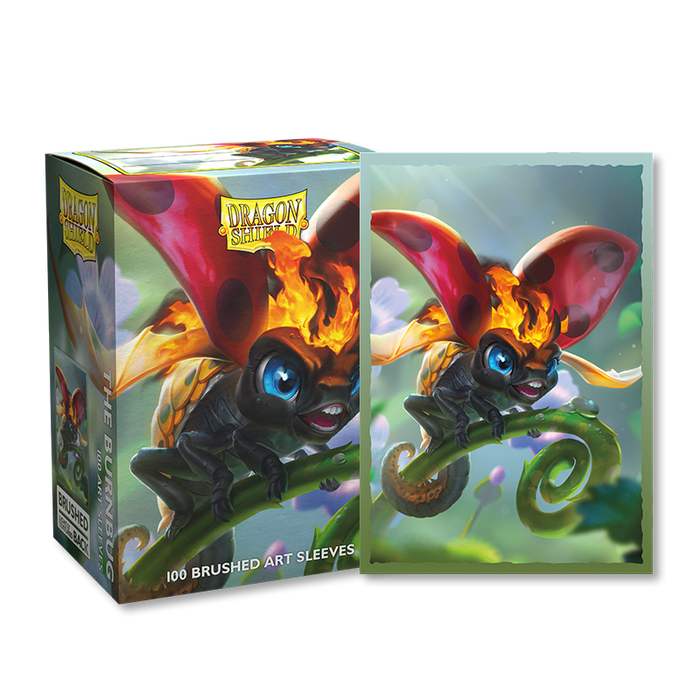 Dragon Shield: Standard 100ct Brushed Art Sleeves - The Burnbug - Just $9.95! Shop now at Retro Gaming of Denver