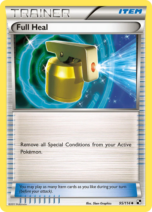 Full Heal (95/114) [Black & White: Base Set] - for just $0.10! 