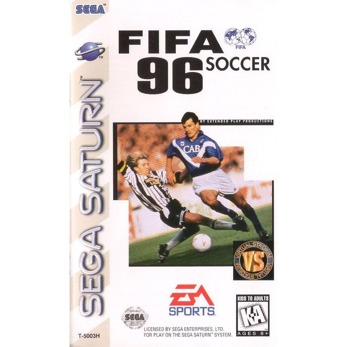 FIFA Soccer 96 (Sega Saturn) - Just $0! Shop now at Retro Gaming of Denver