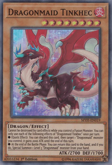 Dragonmaid Tinkhec [MYFI-EN019] Super Rare - for just $0.40! 