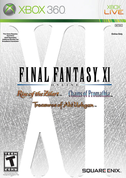 Final Fantasy XI: The Vana'diel Collection (Xbox 360) - for just $0! 