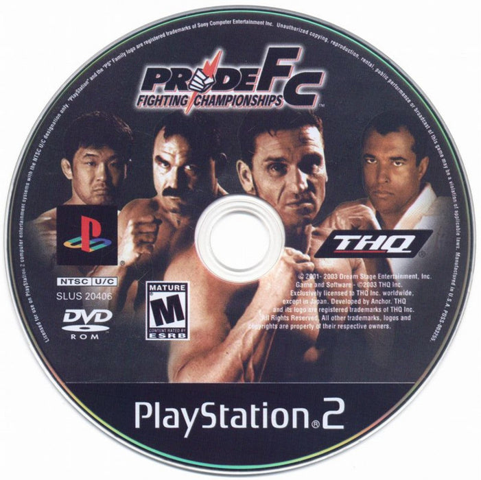 Pride FC – PlayStation 2 (PS2) - for just $8.99! 