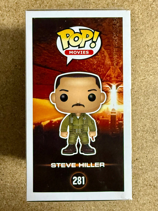 Will Smith Signed Steve Hiller Independence Day Funko Pop! #281 With JSA COA - for just $375! 