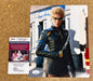 Actress Alaina Huffman Signed Smallville Black Canary 8x10 Photo With JSA COA - for just $50! 