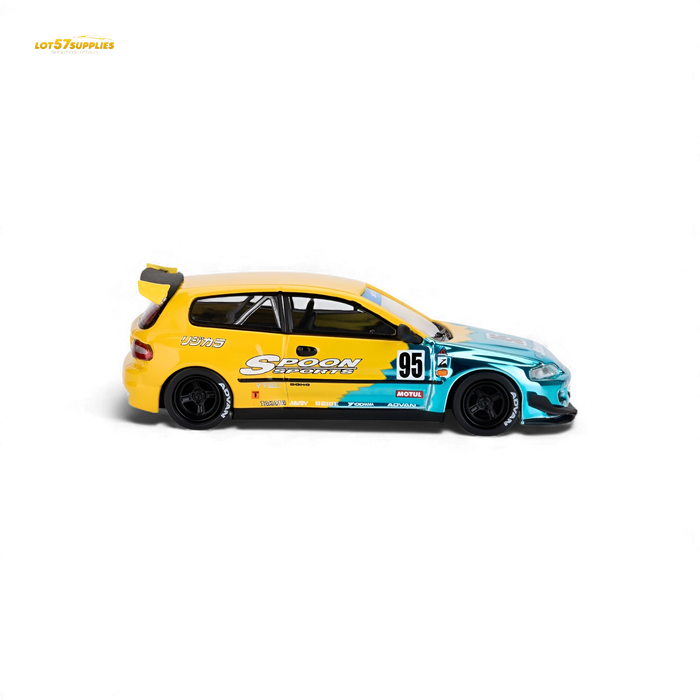 (Pre-Order) ET Model Honda Civic EG6 Rocket Bunny Spoon Blue 1:64 - for just $39.99! 