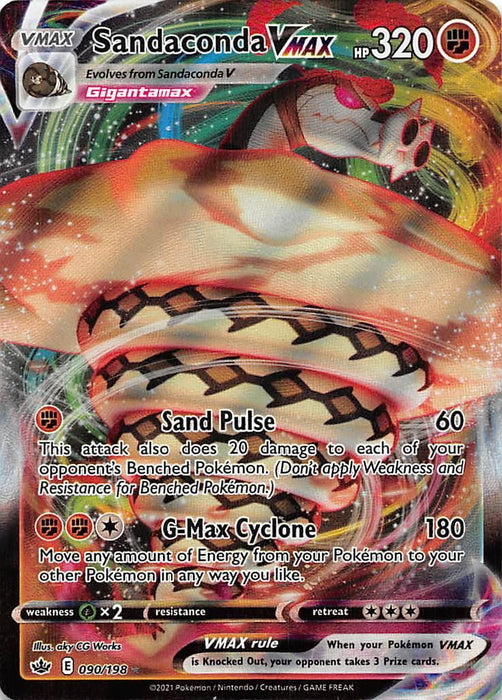 Sandaconda VMAX (090/198) [Sword & Shield: Chilling Reign] - for just $0.85! 