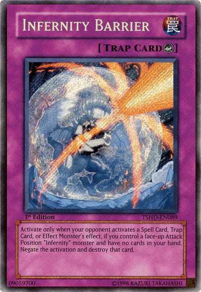 Infernity Barrier [TSHD-EN089] Secret Rare - for just $8.50! 