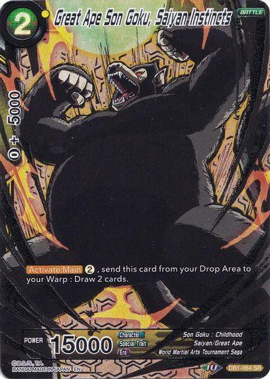 Great Ape Son Goku, Saiyan Instincts (Collector's Selection Vol. 1) (DB1-064) [Promotion Cards] - for just $1.90! 