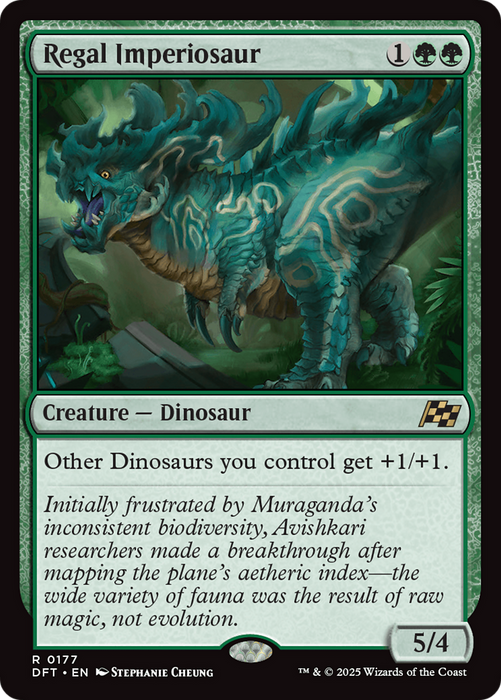 Regal Imperiosaur (DFT-177) - Aetherdrift - for just $0.18! 