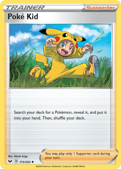 Poke Kid (173/202) [Sword & Shield: Base Set] - for just $0.10! 