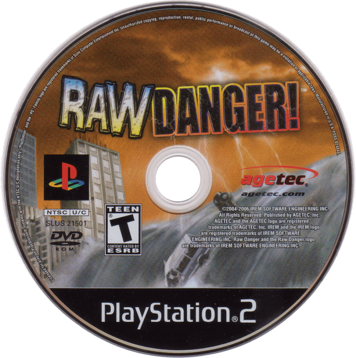 Raw Danger – PlayStation 2 (PS2) - for just $0! 