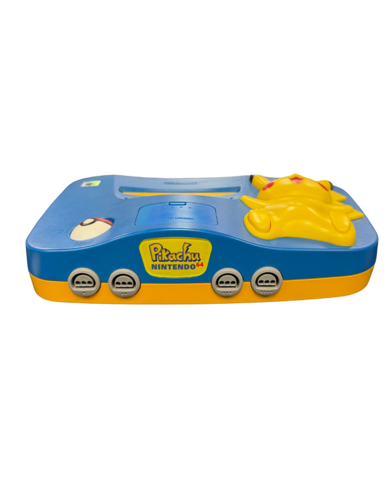 Nintendo 64 Pikachu Blue Console [JP Import][Region Free] — Nintendo 64 (N64) - for just $449.99! 