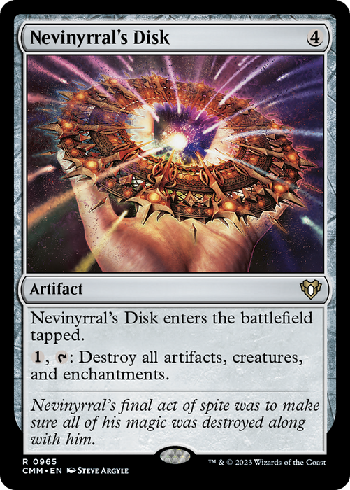 Nevinyrral's Disk (CMM-965) - Commander Masters - for just $0.43! 