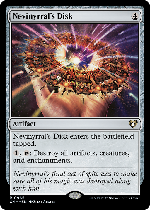 Nevinyrral's Disk (CMM-965) - Commander Masters - for just $0.32! 