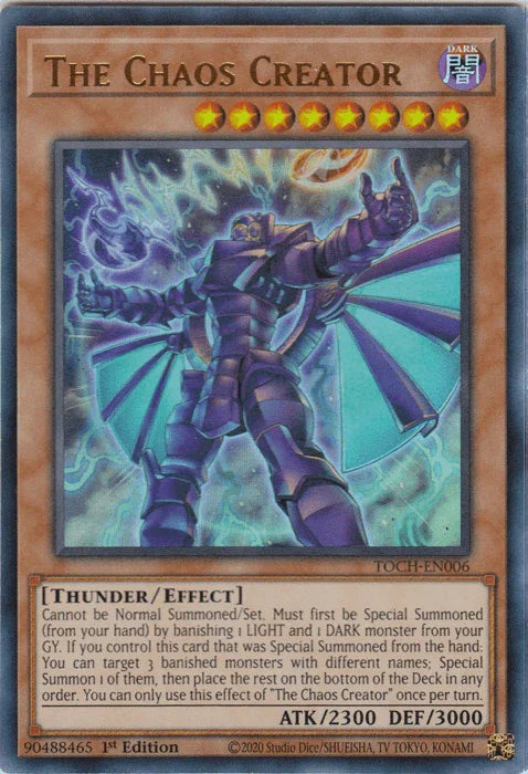 The Chaos Creator [TOCH-EN006] Ultra Rare - for just $0.25! 