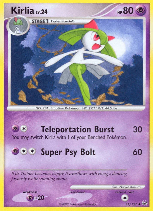Kirlia (51/127) [Platinum: Base Set] - for just $0.45! 