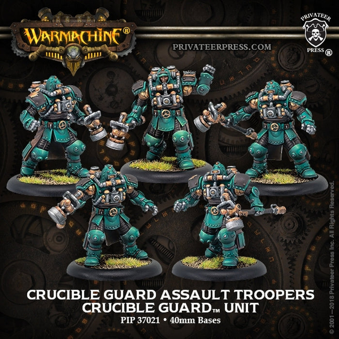 Warmachine: Crucible Guard Assault Troopers - for just $49.99! 
