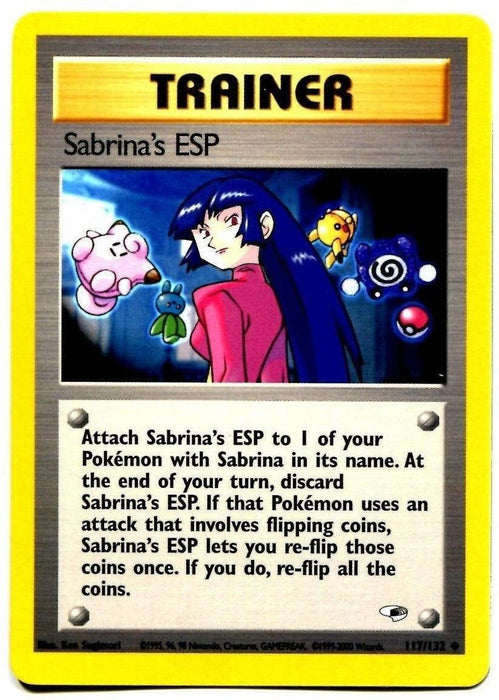 Sabrina's ESP (117/132) [Gym Heroes Unlimited] - for just $1.45! 
