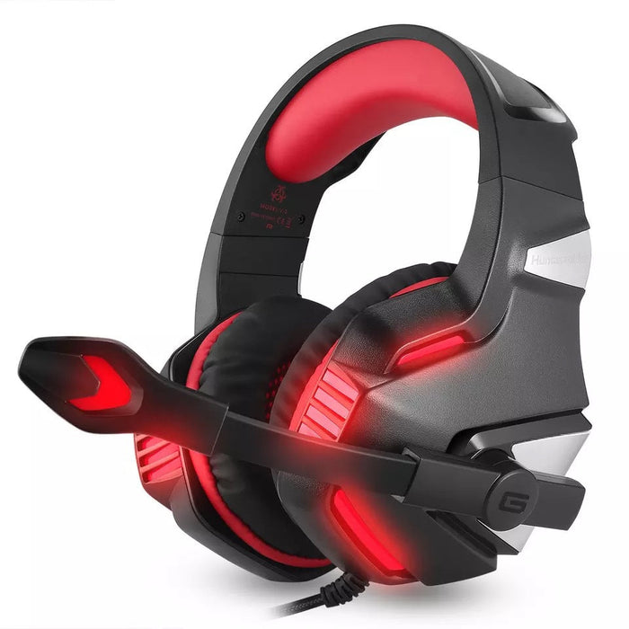 Head-mounted luminous wire-controlled PS4 gaming headset - for just $125.54! 