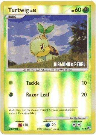 Turtwig (103/130) [Burger King Promos: 2008 Collection] - for just $6.70! 