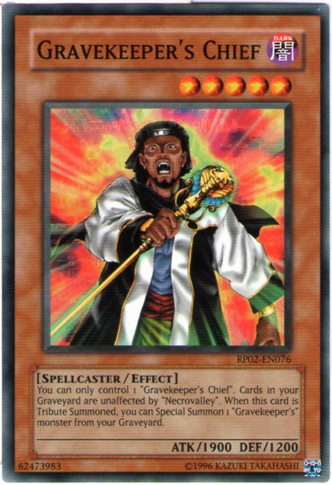 Gravekeeper's Chief [RP02-EN076] Common - for just $0.15! 