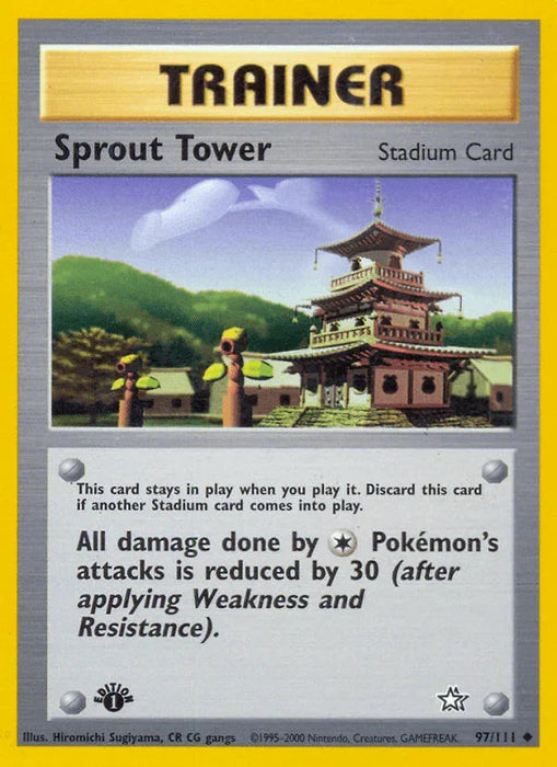 Sprout Tower (97/111) [Neo Genesis 1st Edition] - for just $0.55! 