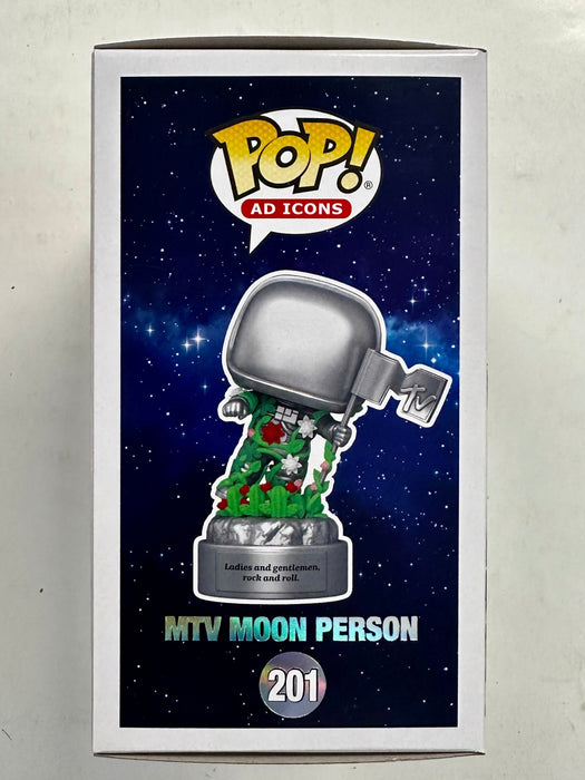 Pat Monahan (Train) Signed MTV Moon Person Funko Pop #201 With JSA COA - for just $130! 