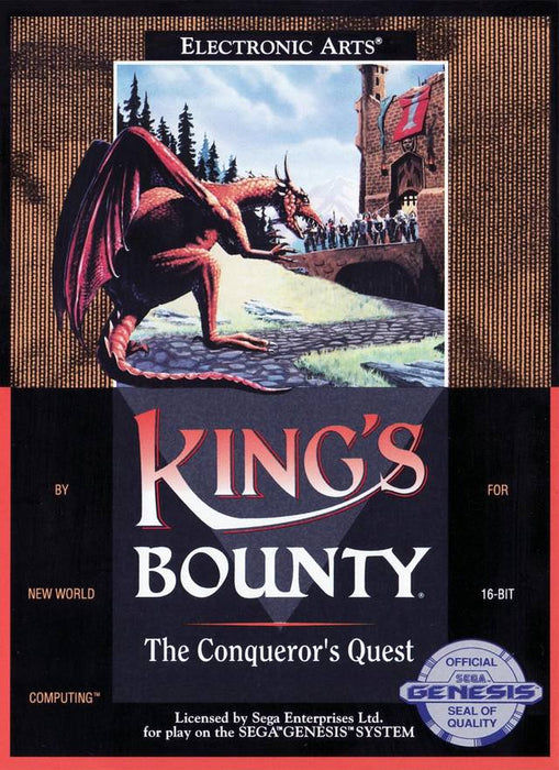King's Bounty: The Conqueror's Quest (Sega Genesis) - for just $0! 