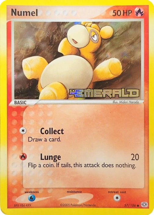 Numel (57/106) (Stamped) [EX: Emerald] - for just $30! 