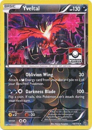 Yveltal (65/114) (Steam Siege League Promo) [XY: Steam Siege] - for just $0.80! 