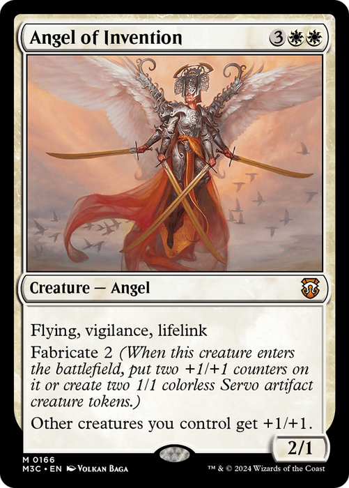 Angel of Invention (M3C-166) - Modern Horizons 3 Commander - for just $0.10! 