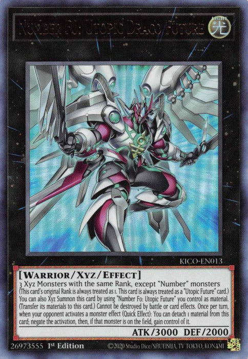 Number F0: Utopic Draco Future (Ultra Rare) [KICO-EN013] Ultra Rare - for just $2.25! 