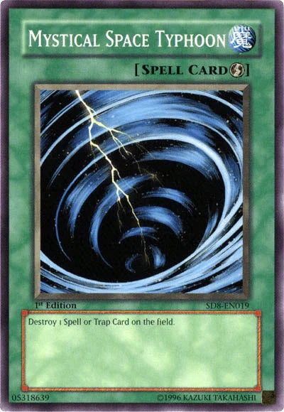 Mystical Space Typhoon [SD8-EN019] Common - for just $0.20! 
