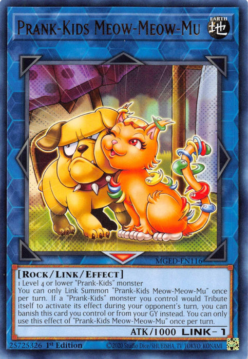 Prank-Kids Meow-Meow-Mu [MGED-EN116] Rare - for just $0.10! 