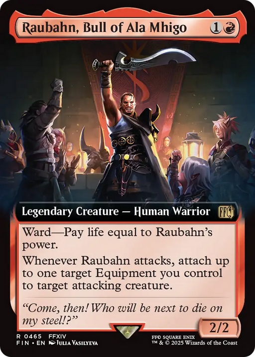 Raubahn, Bull of Ala Mhigo (FIN-465) - FINAL FANTASY: (Extended Art) - for just $0.23! 