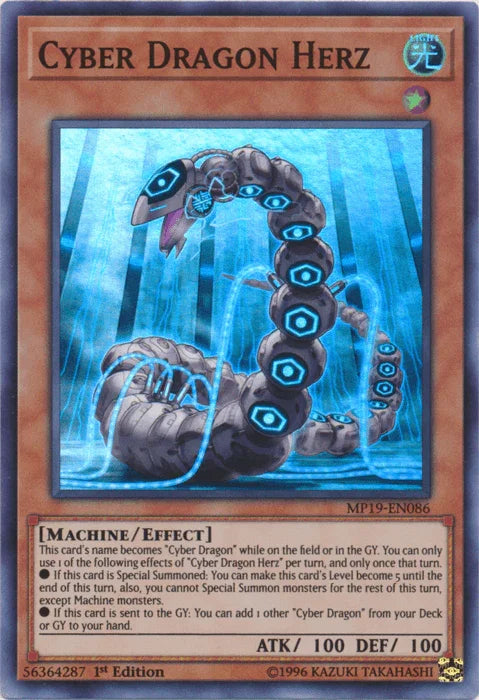 Cyber Dragon Herz [MP19-EN086] Super Rare - for just $0.25! 
