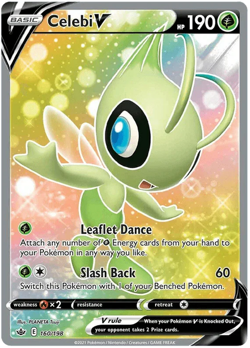 Celebi V (160/198) [Sword & Shield: Chilling Reign] - for just $5.80! 
