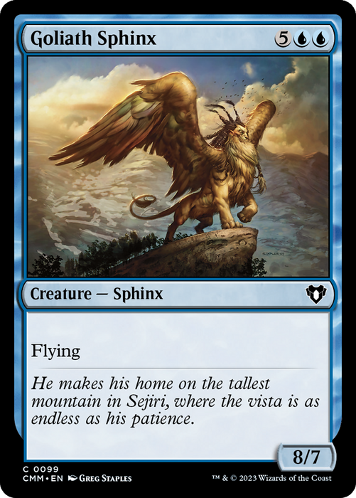 Goliath Sphinx (CMM-099) - Commander Masters - for just $0.01! 