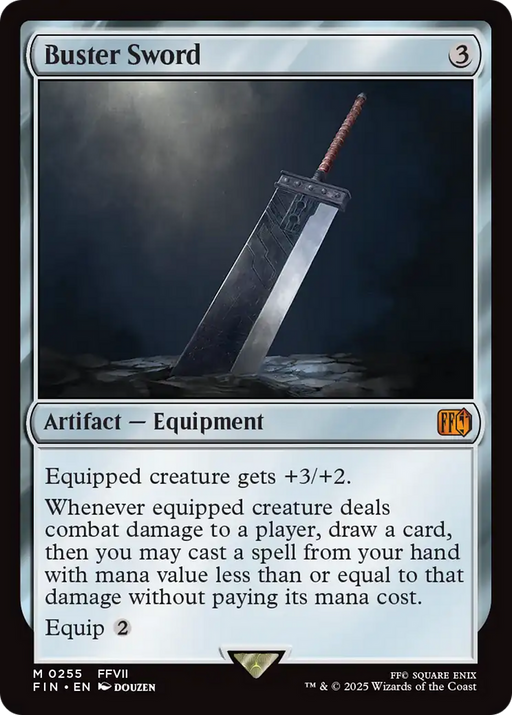 Buster Sword (FIN-255) - FINAL FANTASY Foil - for just $14.06! 