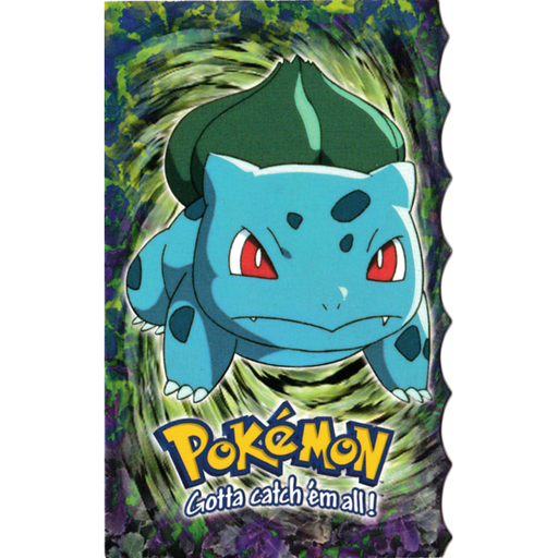 Bulbasaur Die-cut (1) [Topps Pokemon the First Movie (Second Print)] - Just $1! Shop now at Retro Gaming of Denver