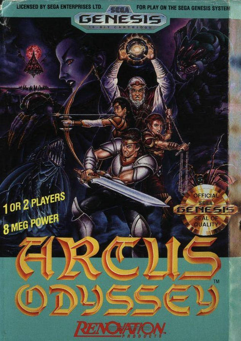 Arcus Odyssey (Sega Genesis) - for just $0! 