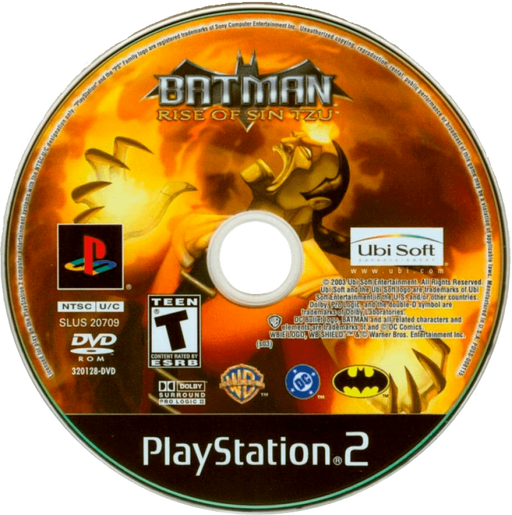 Batman: Rise of Sin Tzu – PlayStation 2 (PS2) - for just $24.99! 