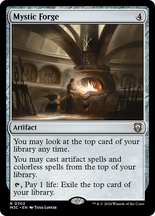 Mystic Forge (M3C-302) - Modern Horizons 3 Commander - for just $0.79! 