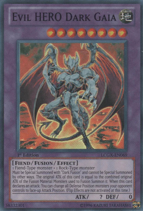 Evil HERO Dark Gaia [LCGX-EN069] Super Rare - for just $2.55! 