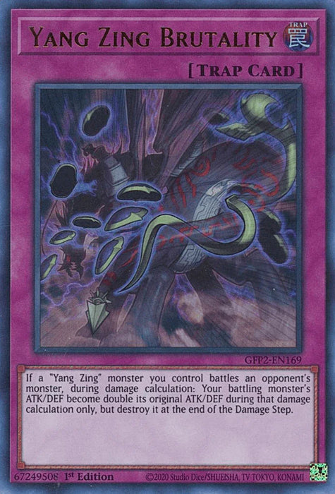 Yang Zing Brutality [GFP2-EN169] Ultra Rare - for just $0.10! 
