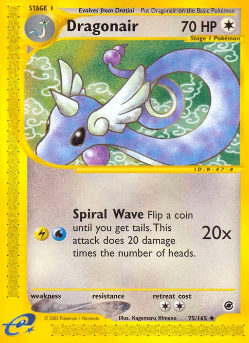 Dragonair (75/165) [Expedition: Base Set] - for just $6.65! 