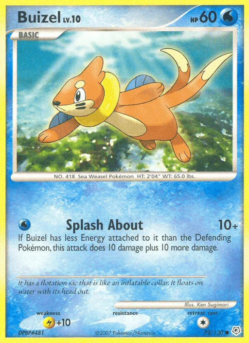 Buizel (72/130) [Diamond & Pearl: Base Set] - for just $0.15! 
